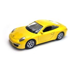 Porsche Carrera 4S 911 - žltá -  Welly - 1:64