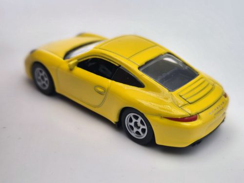 Porsche Carrera 4S 911 - žltá -  Welly - 1:64