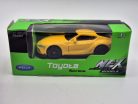 Toyota Supra - žltá -  Welly - 1:64