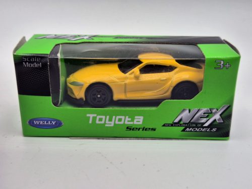 Toyota Supra - žltá -  Welly - 1:64