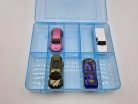 Hot Wheels vitrína na modely áut – úložný box (modrý) -  Hotwheels - 1:64