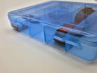 Hot Wheels vitrína na modely áut – úložný box (modrý) -  Hotwheels - 1:64