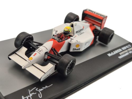 McLaren MP4/7 F1 #1 (1992) - Germany GP - Ayrton Senna - s postavičkou pilota -  Edicola - 1:43