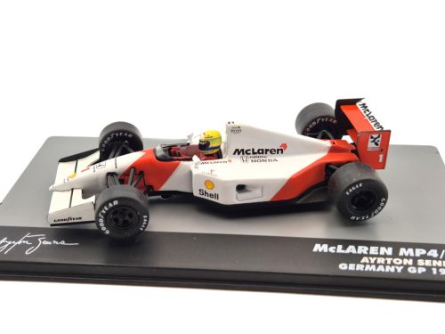 McLaren MP4/7 F1 #1 (1992) - Germany GP - Ayrton Senna - s postavičkou pilota -  Edicola - 1:43