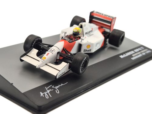 McLaren MP4/7 F1 #1 (1992) - Germany GP - Ayrton Senna - s postavičkou pilota -  Edicola - 1:43