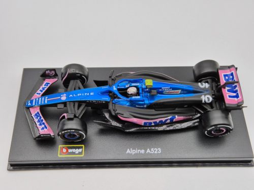 Renault Alpine A523 BWT Racing F1 #10 (2023) - Pierre Gasly - s postavičkou pilota - Bburago - 1:43