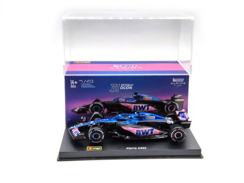 Renault Alpine A523 BWT Racing F1 #31 (2023) - Esteban Ocon - s postavičkou pilota - Bburago - 1:43