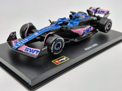 Renault Alpine A523 BWT Racing F1 #31 (2023) - Esteban Ocon - s postavičkou pilota - Bburago - 1:43