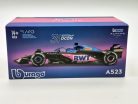 Renault Alpine A523 BWT Racing F1 #31 (2023) - Esteban Ocon - s postavičkou pilota - Bburago - 1:43