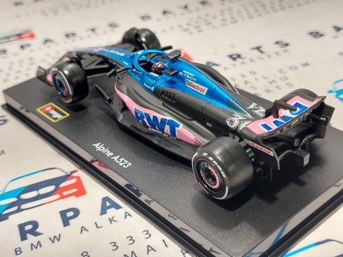 Renault Alpine A523 BWT Racing F1 #31 (2023) - Esteban Ocon - s postavičkou pilota - Bburago - 1:43