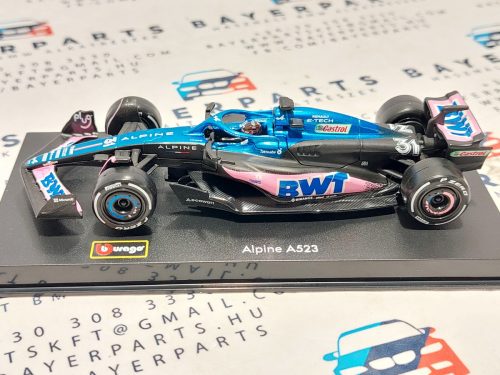 Renault Alpine A523 BWT Racing F1 #31 (2023) - Esteban Ocon - s postavičkou pilota - Bburago - 1:43