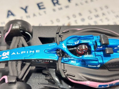 Renault Alpine A523 BWT Racing F1 #31 (2023) - Esteban Ocon - s postavičkou pilota - Bburago - 1:43
