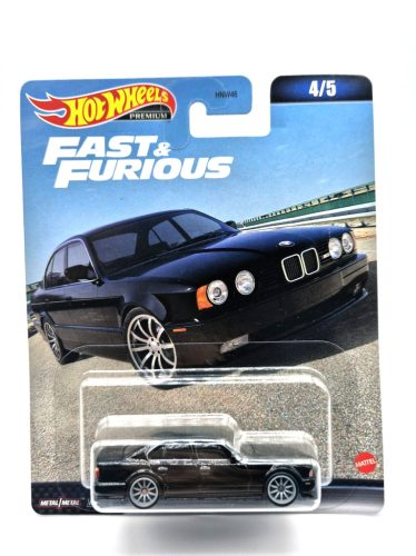 Hot Wheels Premium Fast and Furious - Rýchlo a zbesilo 4/5 - BMW E34 M5 (1991) - Hot Wheels - 1:64
