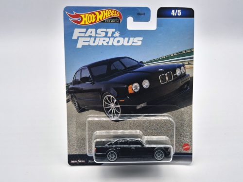 Hot Wheels Premium Fast and Furious - Rýchlo a zbesilo 4/5 - BMW E34 M5 (1991) - Hot Wheels - 1:64