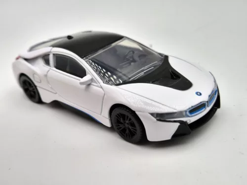 BMW i8 (2015) - biela - Rastar - 1:43