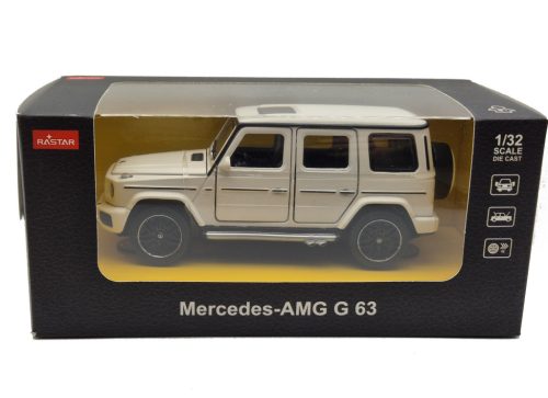Mercedes Benz AMG G63 - biela - Rastar - 1:32