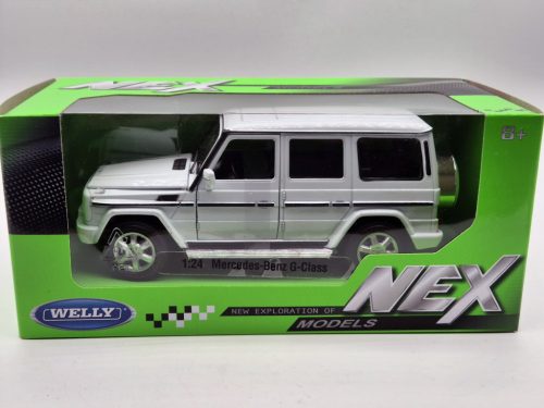 Mercedes Benz triedy G (2009) - biela - Welly - 1:24