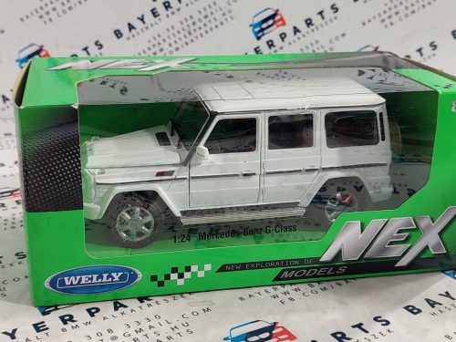 Mercedes Benz triedy G (2009) - biela - Welly - 1:24