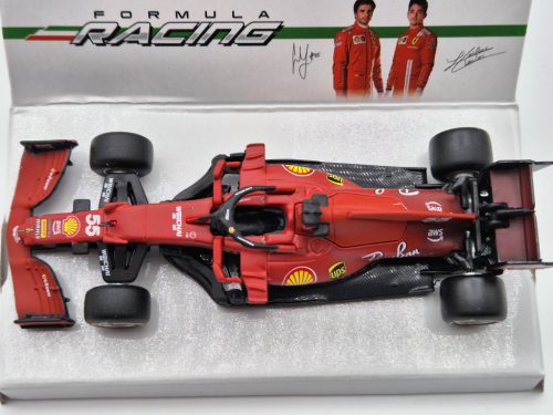 Ferrari SF21 Team Scuderia F1 #55 (2021) - Carlos Sainz -  Bburago - 1:43