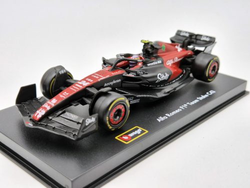 Alfa Romeo C43 Team Stake F1 #24 (2023) - Guanyu Zhou - s postavičkou pilota -  Bburago - 1:43
