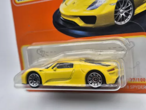 Porsche 918 Spyder - 77/100  - blistery -  Matchbox - 1:64