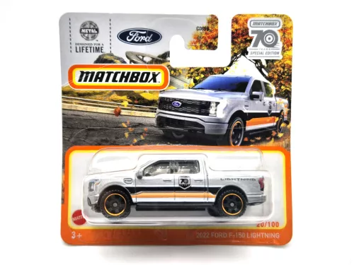 Ford F-150 Lightning (2022) - 20/100 - blistery -  Matchbox - 1:64