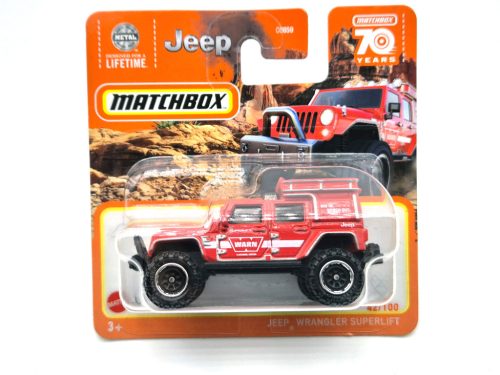 Jeep Wrangler Superlift - 42/100 - blistery -  Matchbox - 1:64