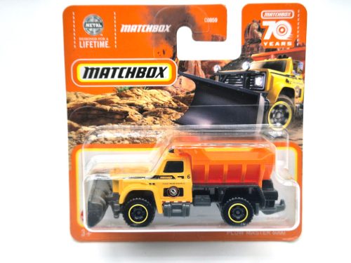 Plow Master 6000 hókotró - 64/100 - blistery -  Matchbox - 1:64