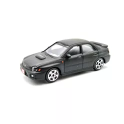 Subaru Impreza STI -  Bburago - 1:43 - matná čierna