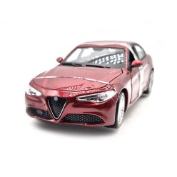 Alfa Romeo Giulia (2016) - červená -  BBurago - 1:24