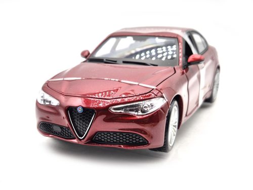 Alfa Romeo Giulia (2016) - červená -  BBurago - 1:24