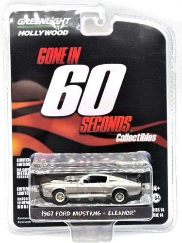 Ford Mustang Shelby GT500 (1967) - Eleanor -  Greenlight - 1:64
