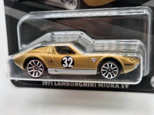 Hot Wheels - Vintage Car Club Series - Lamborghini Miura SV (1971) -  Hot Wheels - 1:64