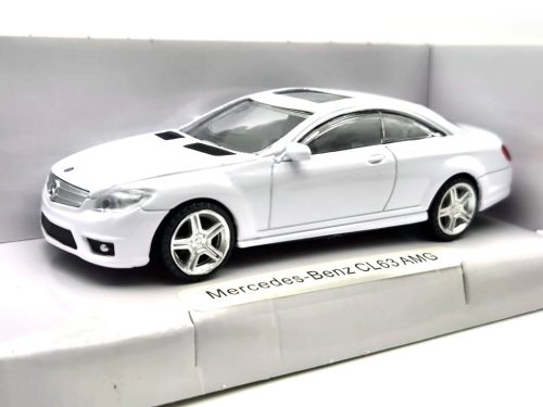 Mercedes Benz CL63 AMG - biela -  Rastar - 1:43