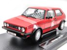 Volkswagen VW Golf Gti - červená -  Welly - 1:18