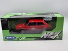 Volkswagen VW Golf Gti - červená -  Welly - 1:18