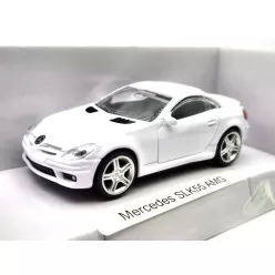 Mercedes Benz SLK55 AMG - biela -  Rastar - 1:43