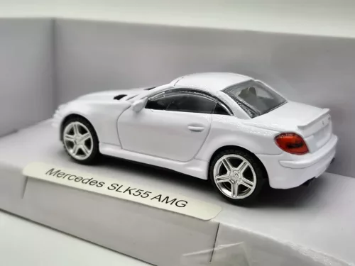 Mercedes Benz SLK55 AMG - biela -  Rastar - 1:43