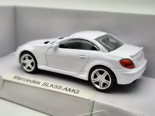 Mercedes Benz SLK55 AMG - biela -  Rastar - 1:43
