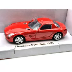 Mercedes Benz SLS AMG - červená -  Rastar - 1:43