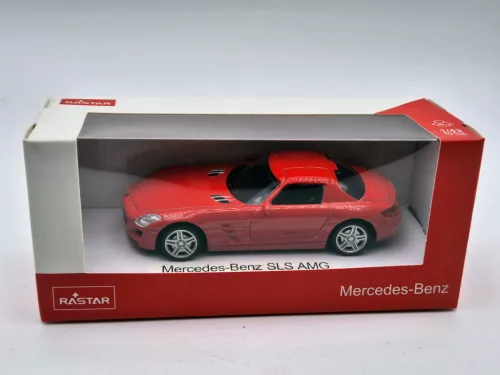 Mercedes Benz SLS AMG - červená -  Rastar - 1:43