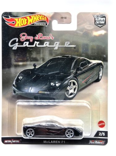 Hot Wheels Premium - Jay Leno's Garage - McLaren F1 -  Hot Wheels - 1:64