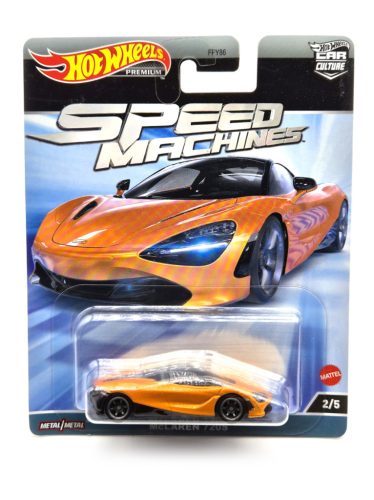 Hot Wheels Premium - Speed Machines - McLaren 720S -  Hot Wheels - 1:64