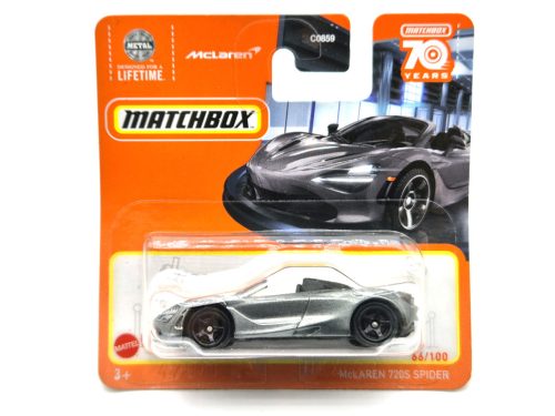 McLaren 720S Spider - 2023 66/100 - blistery -  Matchbox - 1:64