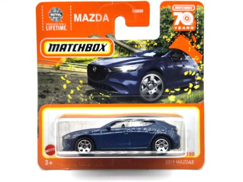 Mazda3 Mazda 3 (2019) - 2023 50/100 - blistery -  Matchbox - 1:64