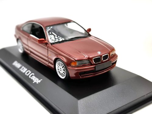 BMW E46 328ci coupe (1999) - bordó -  Maxichamps - 1:43