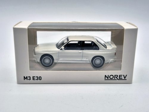 BMW E30 M3 (1986) - biela -  Norev - 1:43