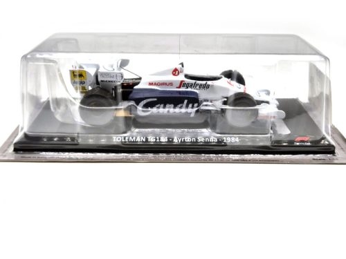 Toleman Hart TG184 F1 #19 (1984) - Ayrton Senna -  Edicola - 1:24