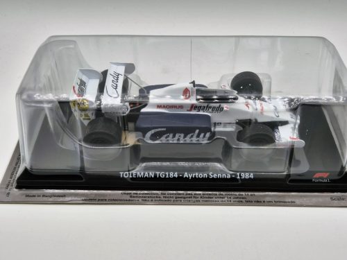 Toleman Hart TG184 F1 #19 (1984) - Ayrton Senna -  Edicola - 1:24