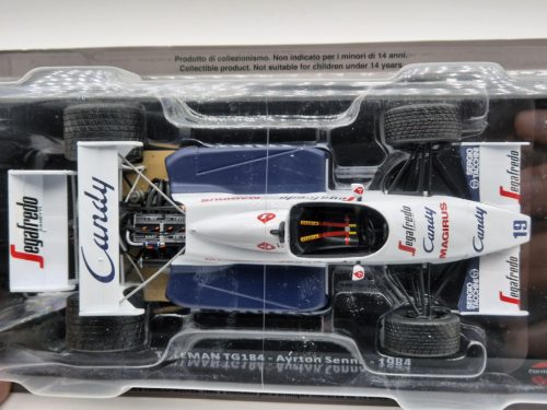 Toleman Hart TG184 F1 #19 (1984) - Ayrton Senna -  Edicola - 1:24